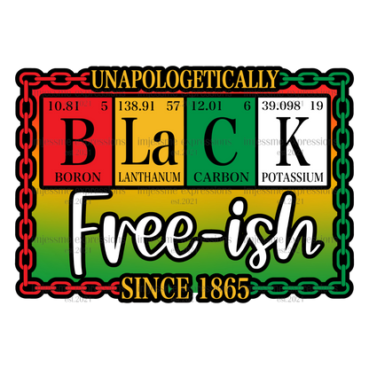 Juneteenth - Unapologetically Black Free-ish