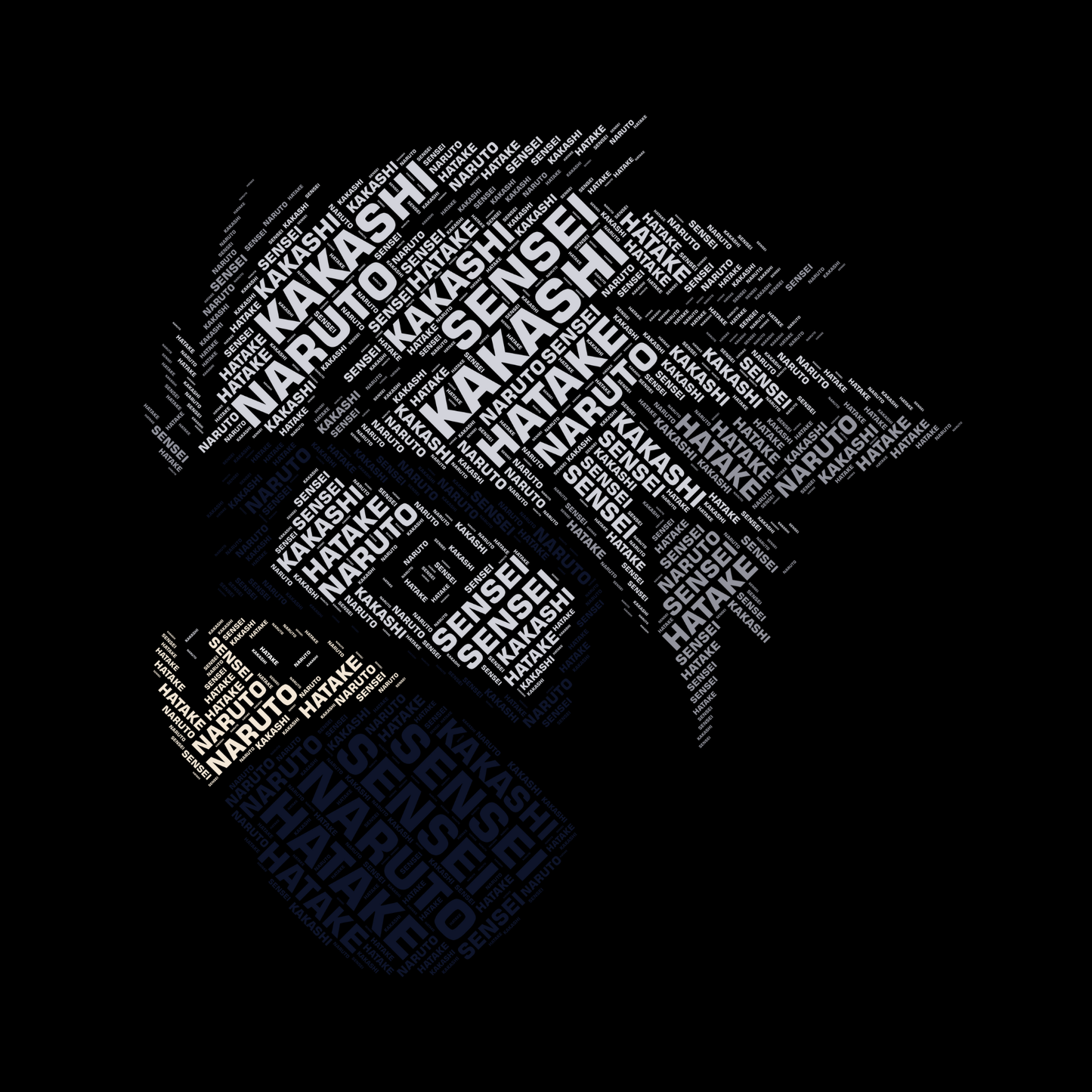 Kakashi - Calligram Graphic Tee