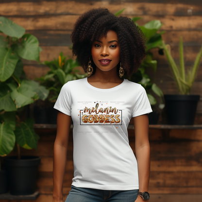 Melanin Goddess - Melanin Magic Sublimation Graphic Tee