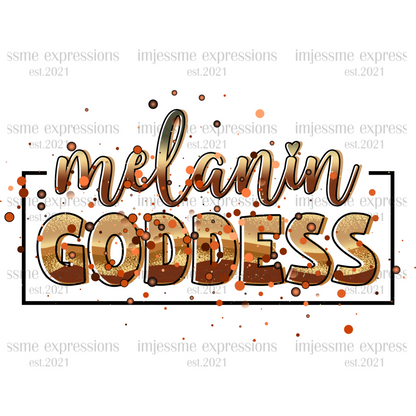 Melanin Goddess - Melanin Magic Sublimation Graphic Tee