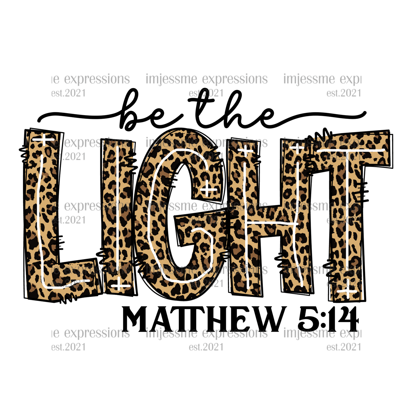 Matthew 5:14 - Sublimation Graphic Tee