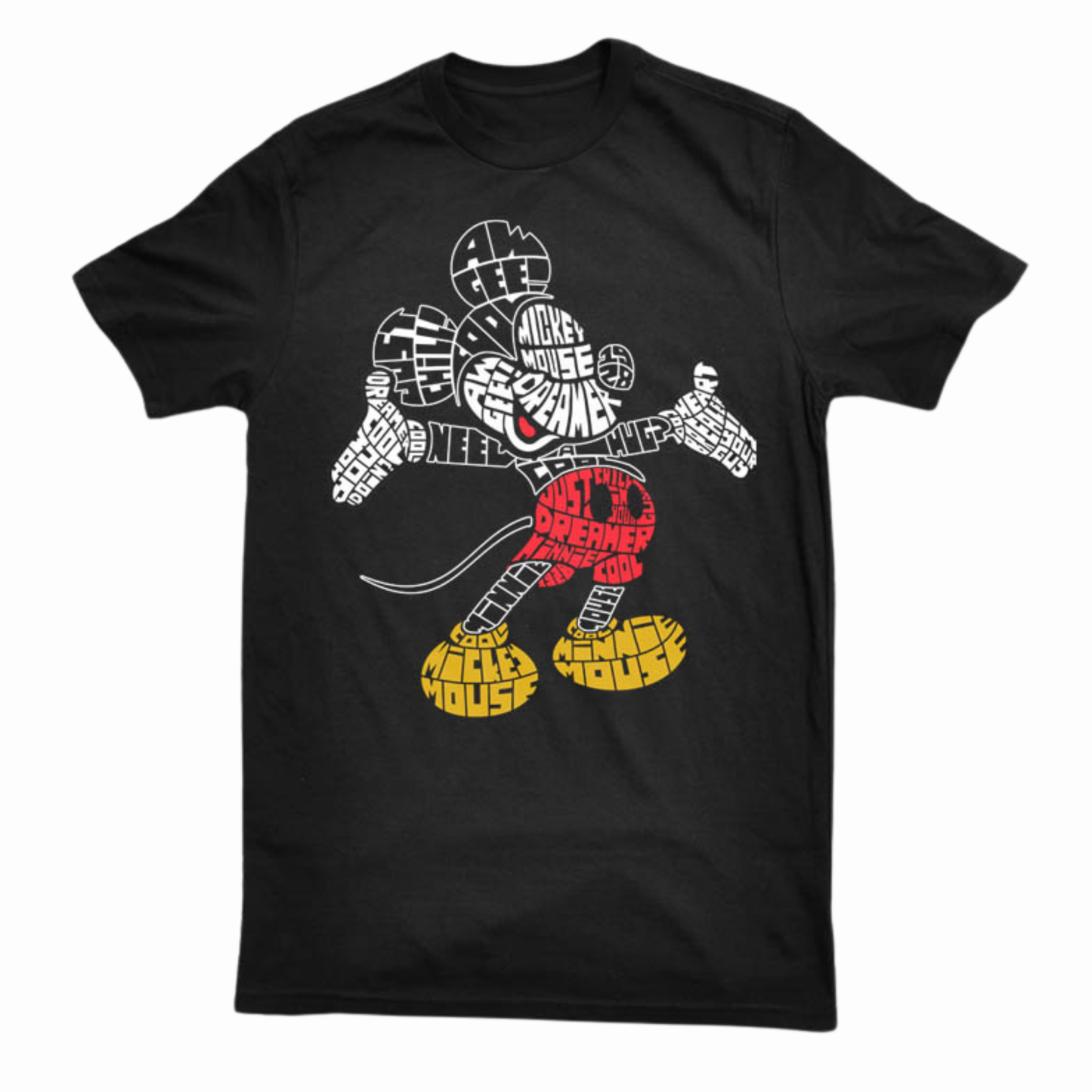 Mickey - Calligram Graphic Tee