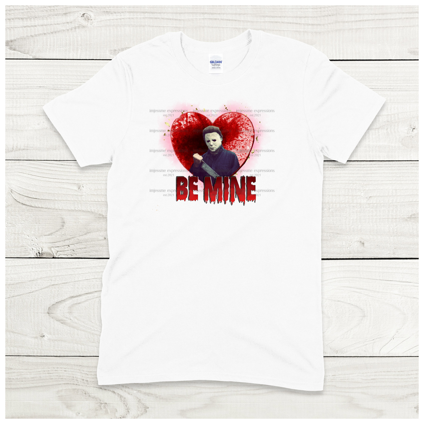 Mike - Be Mine - Scary Valentine Sublimation Graphic Tee