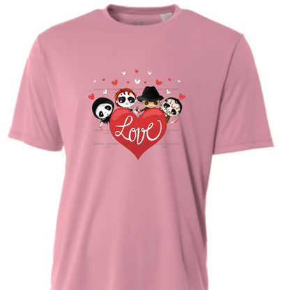 Mini's Love - Scary Valentine Sublimation Graphic Tee