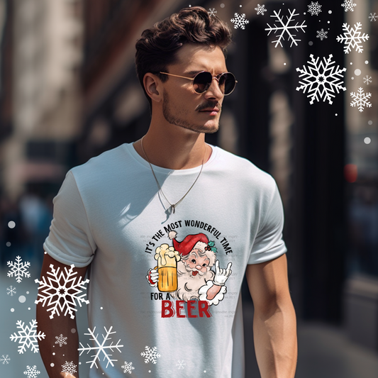 Most Wonderful For Beer - Graphic Tee