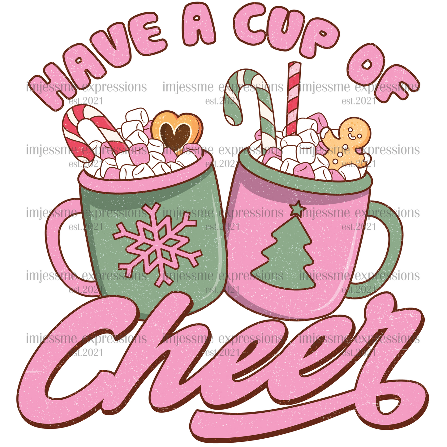 Retro-Cup of cheer - Graphic Tee