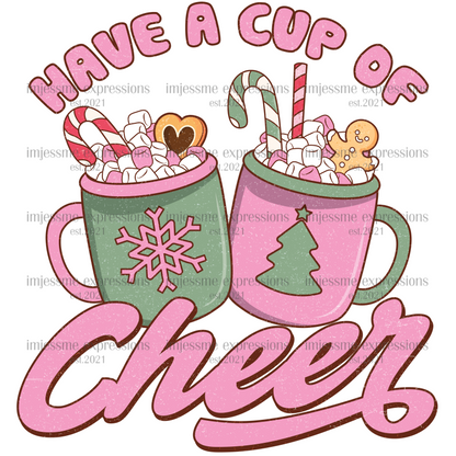 Retro-Cup of cheer - Graphic Tee