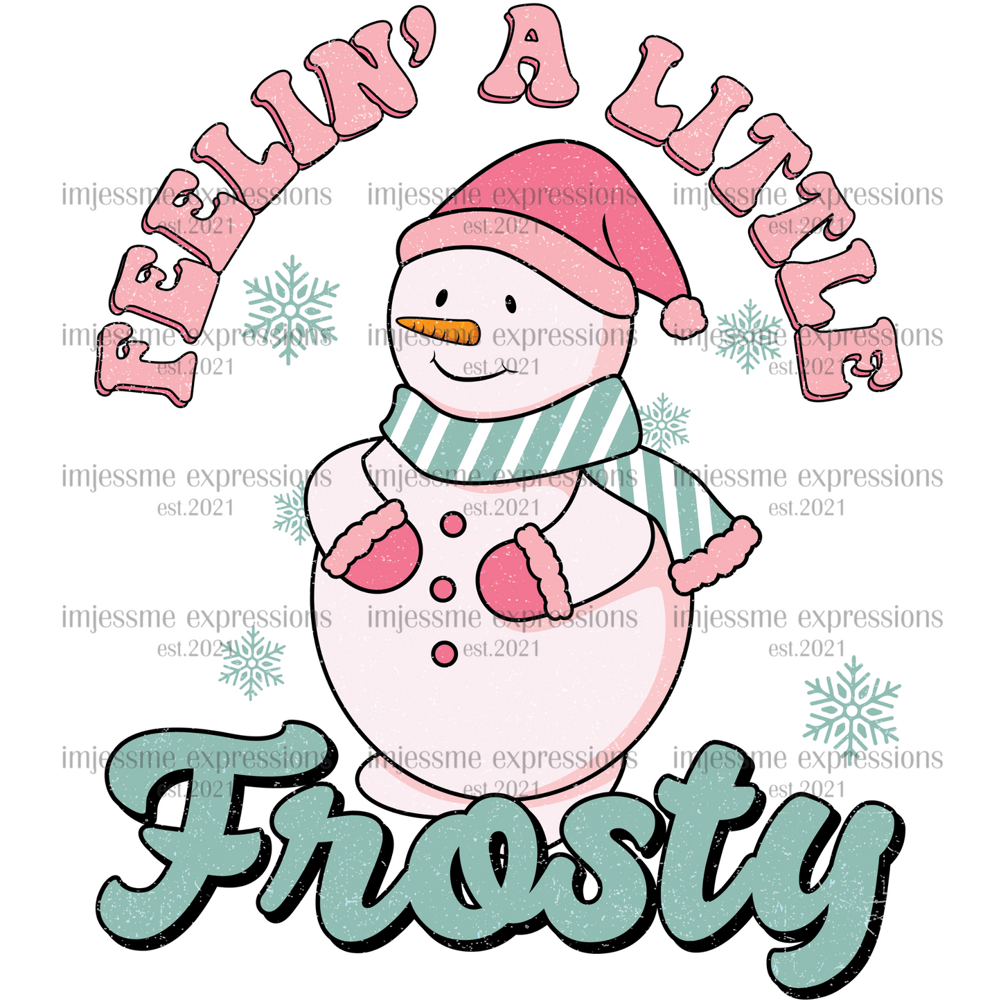 Retro-Feelin Frosty - Graphic Tee