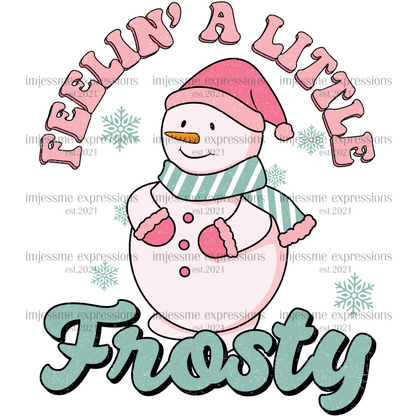 Retro-Feelin Frosty - Graphic Tee