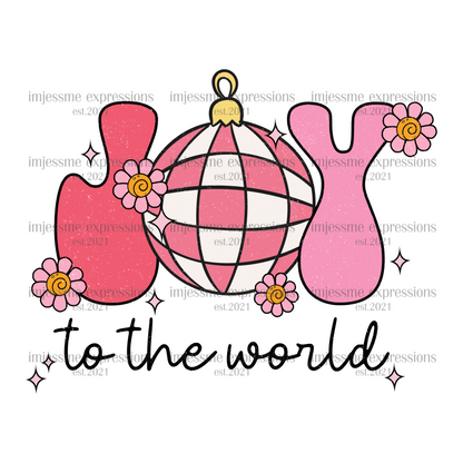 Retro-Joy to the world - Graphic Tee