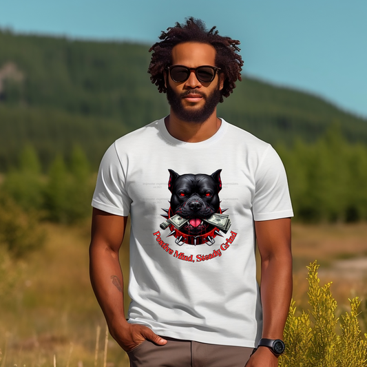 Positive Mind, Steady Grind Dog - Graphic Tee