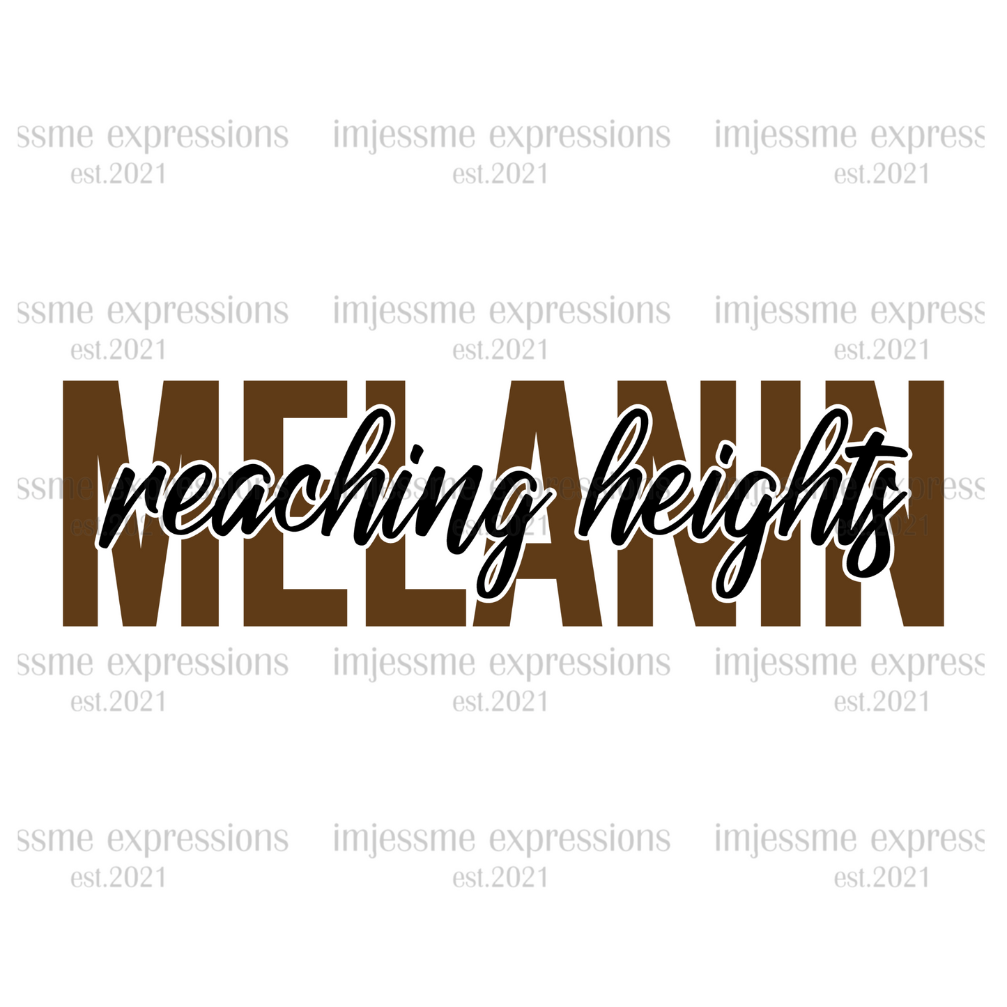 Melanin Reaching Heights - Melanin Magic Sublimation Graphic Tee