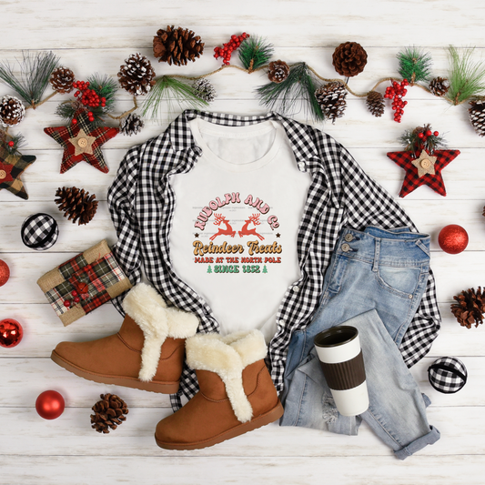 Retro-Rudolph and Co.  - Graphic Tee