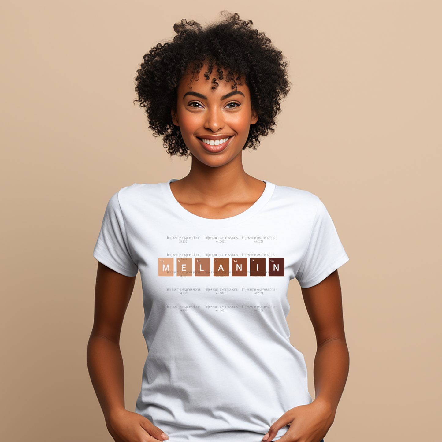 Melanin Scrabble - Melanin Magic Sublimation Graphic Tee