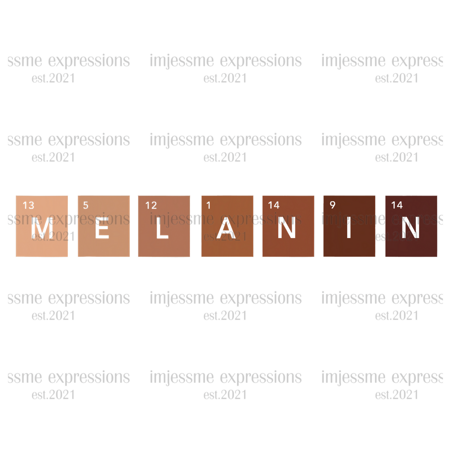 Melanin Scrabble - Melanin Magic Sublimation Graphic Tee