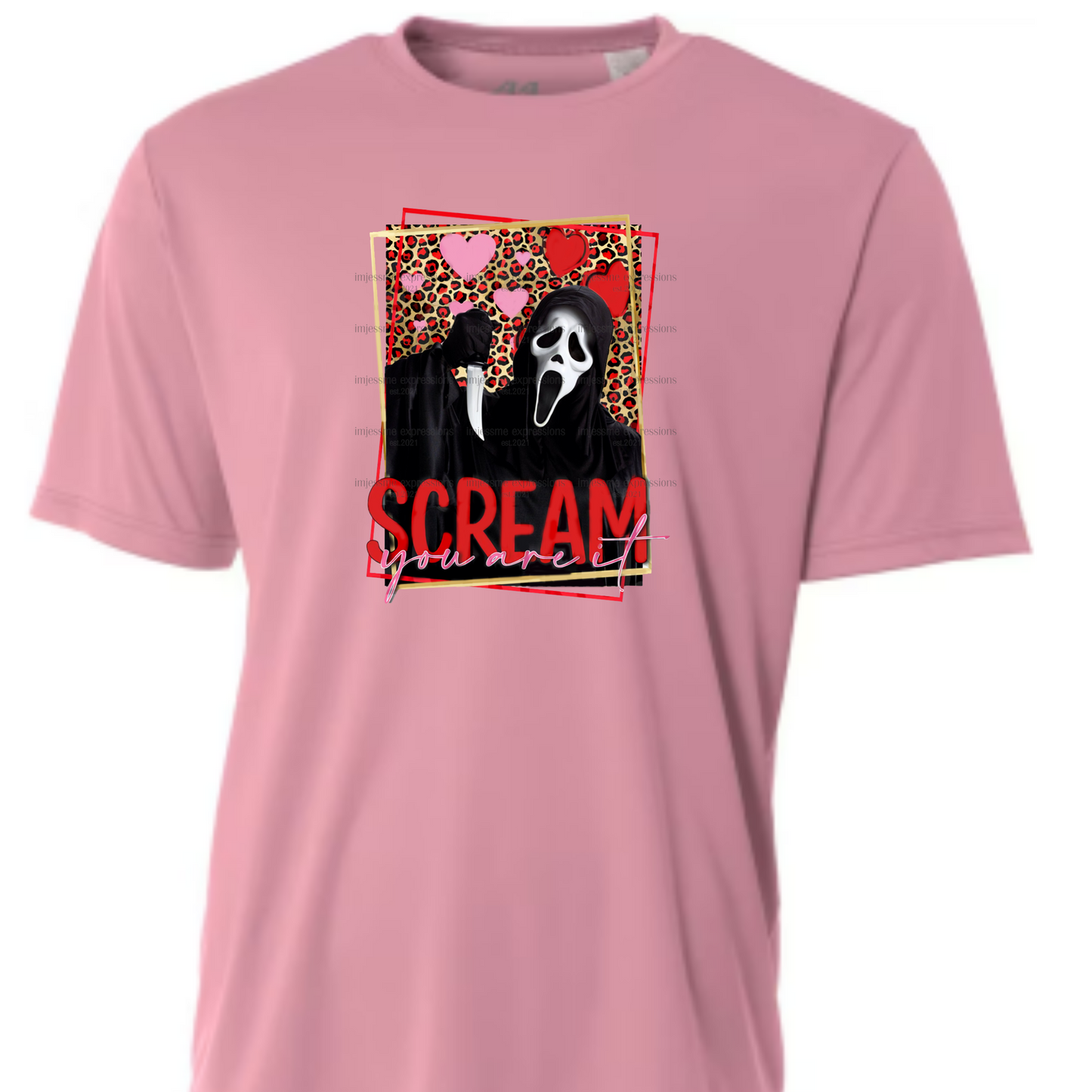 Scream - You Are It - Scary Valentine Sublimation Graphic Tee