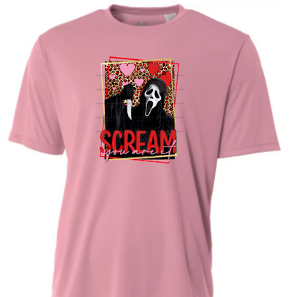 Scream - You Are It - Scary Valentine Sublimation Graphic Tee