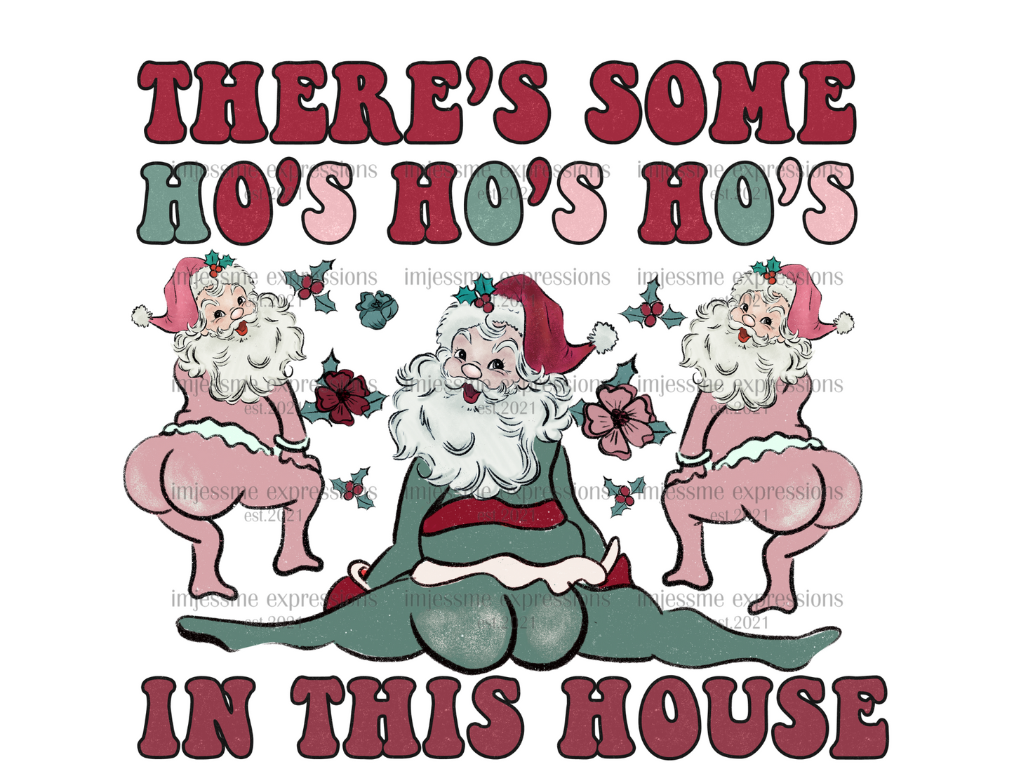 There's Some Ho Ho Ho's In This House - Graphic Tee
