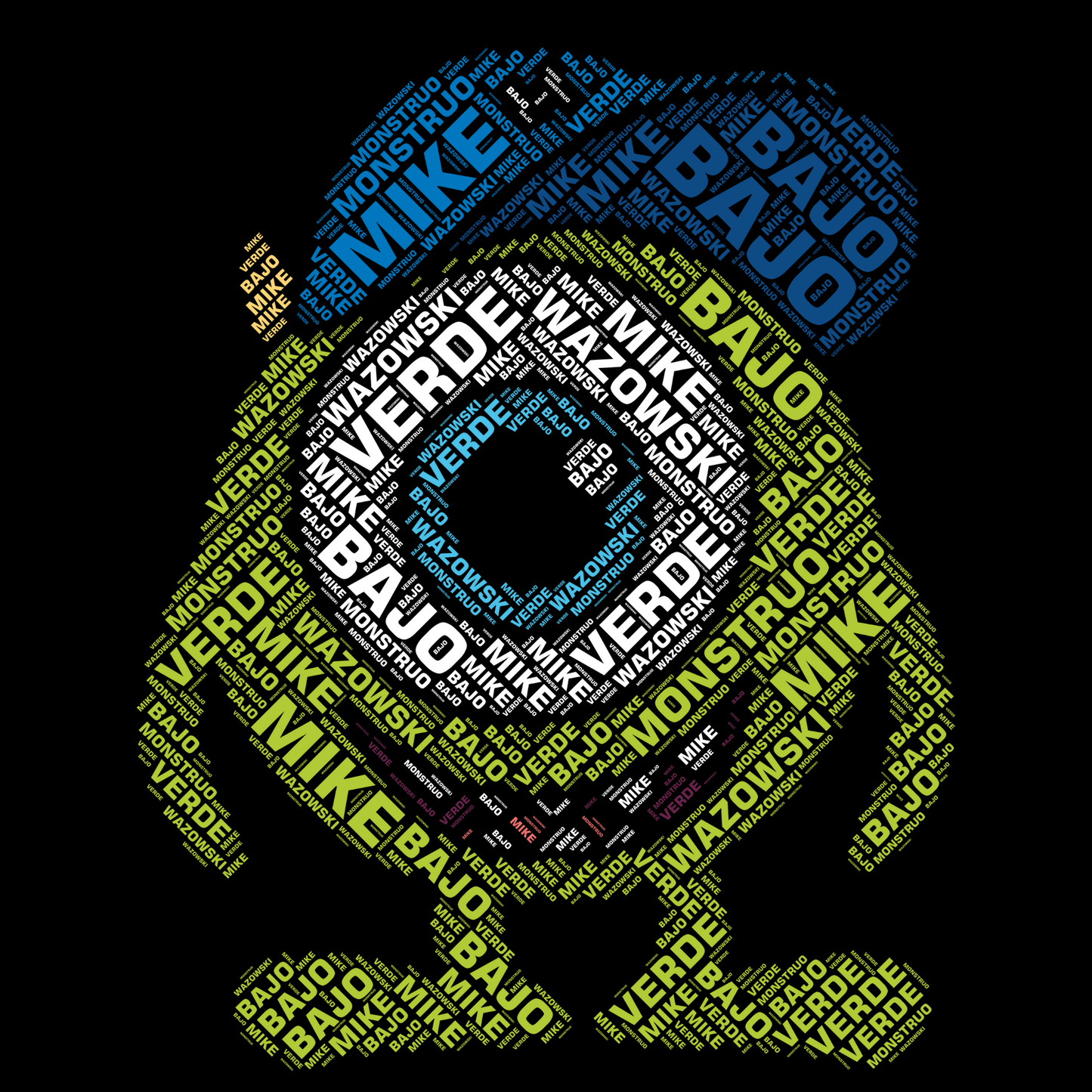 Wazowski - Calligram Graphic Tee