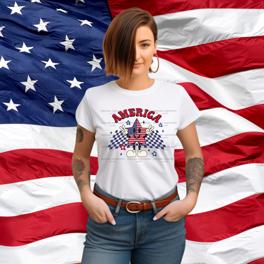 Patriotic - America - Retro