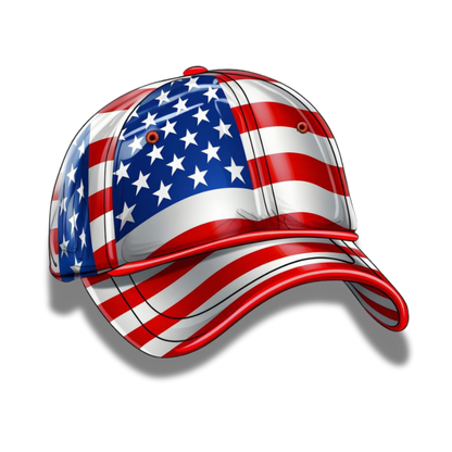 Patriotic - Flag Baseball Cap