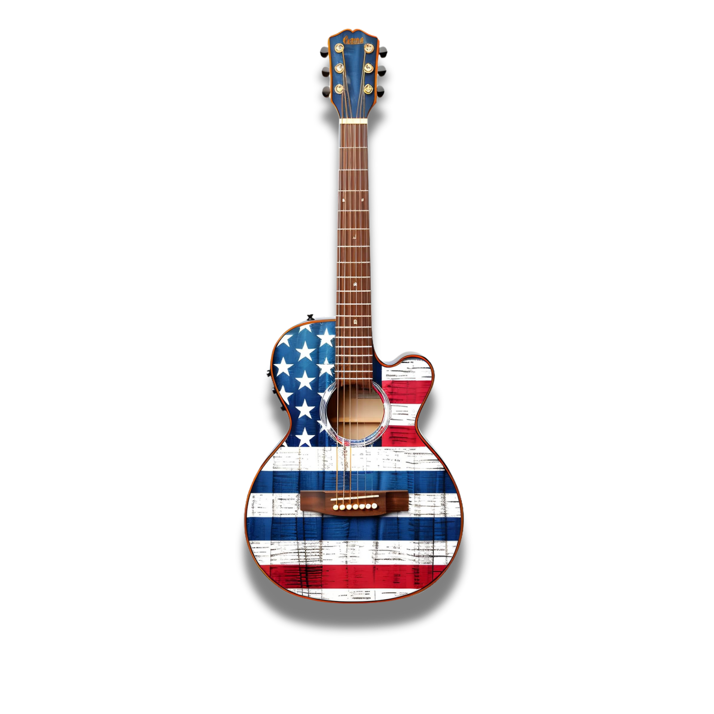 Patriotic - Flag Guitar