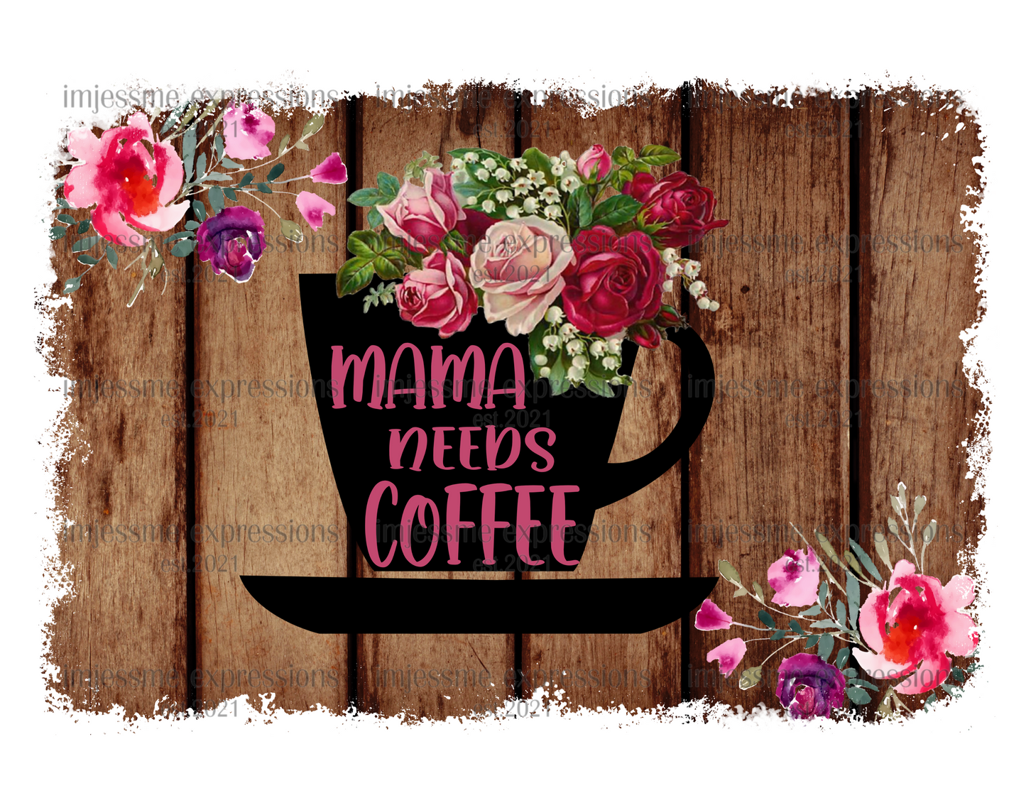 MAMA NEEDS COFFE - GRAPHIC TEE