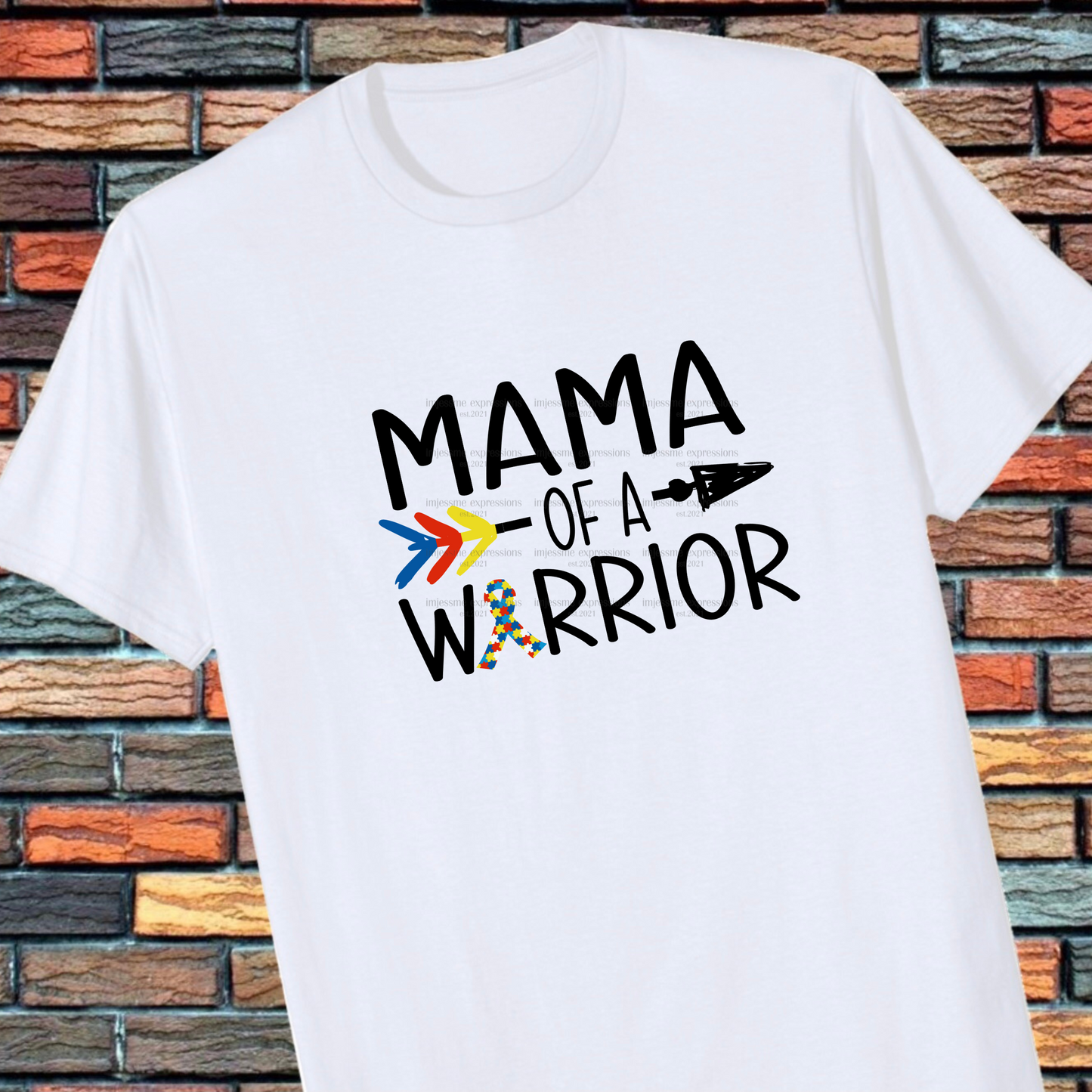 MAMA OF A WARRIOR - GRAPHIC TEE