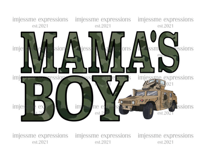 MAMAS BOY TANK - GRAPHIC TEE