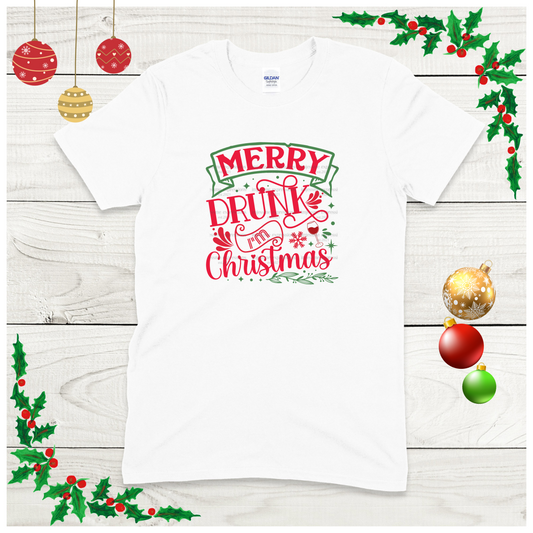 Merry Drunk I'm Christmas - Graphic Tee