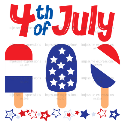 Patriotic - 4th of July Popsicles