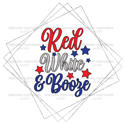 Patriotic - Red, White & Booze