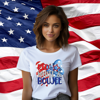 Patriotic - Red, White & Boujee