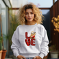 Sloth LOVE - DTF Valentine's Day Graphic Sweater